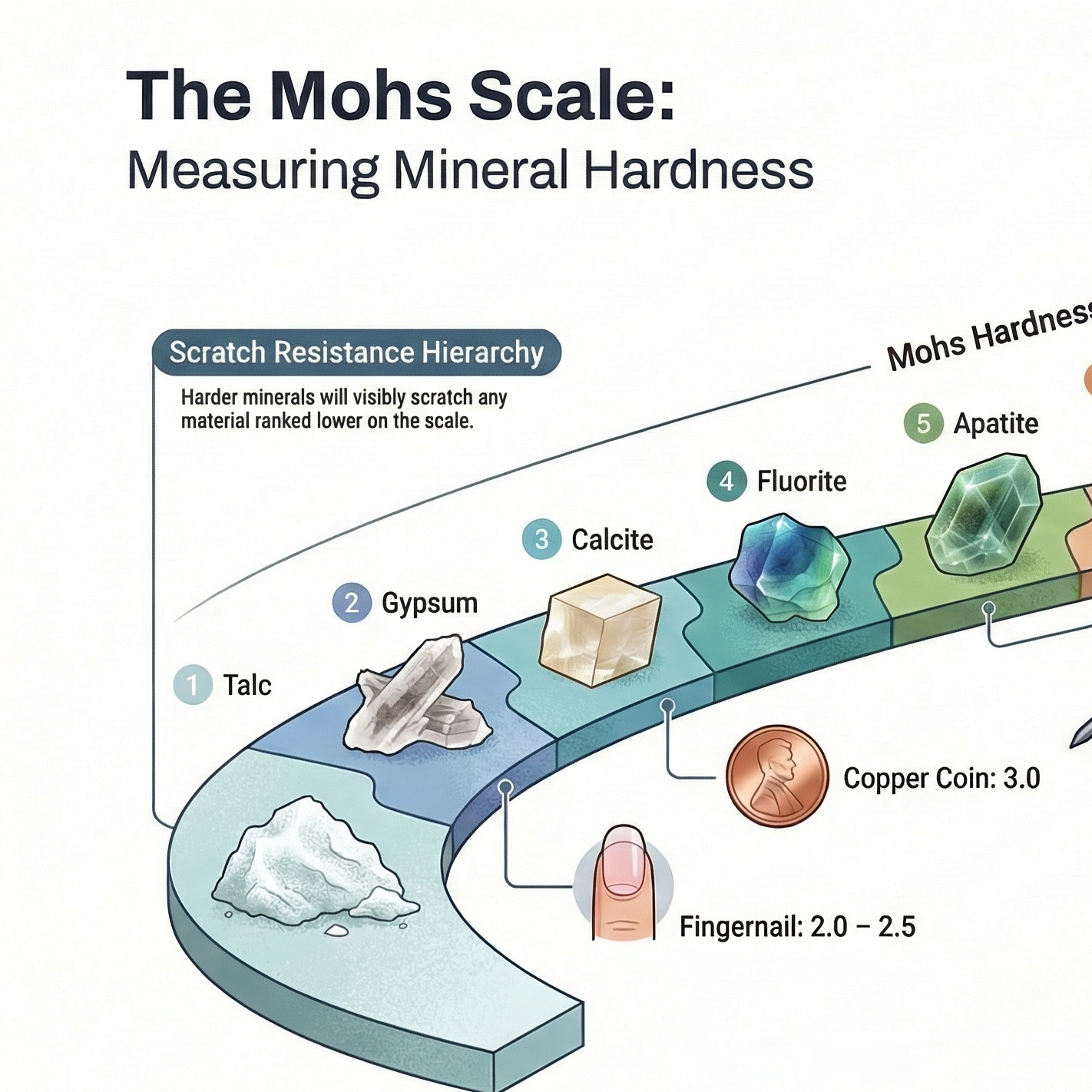 Mohs Scale diagram